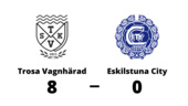 Trosa Vagnhärad utklassade Eskilstuna City - vann med 8-0