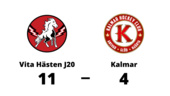 Vita Hästen J20 tog hem segern mot Kalmar