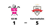 Kvalspel för Katrineholm trots seger mot GS 86