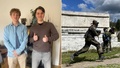 Karl, 20, och Jonas, 20, startar ny paintballbana – i Eskilstuna
