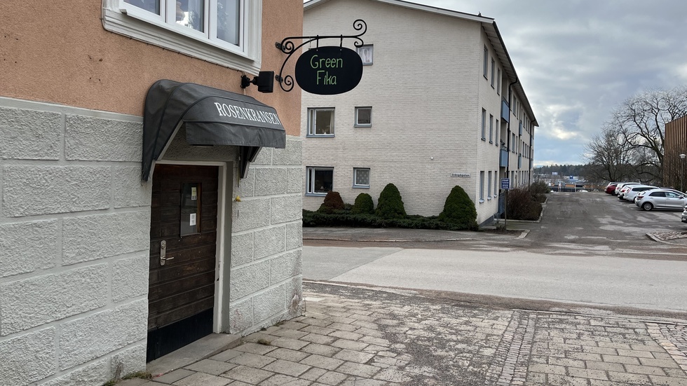 Lokalerna på Stora Torget delas idag av Green fika och Affär cirkulär.