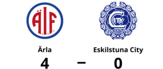 Ärla vann hemma mot Eskilstuna City