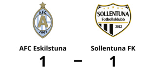AFC Eskilstuna kryssade hemma mot Sollentuna FK