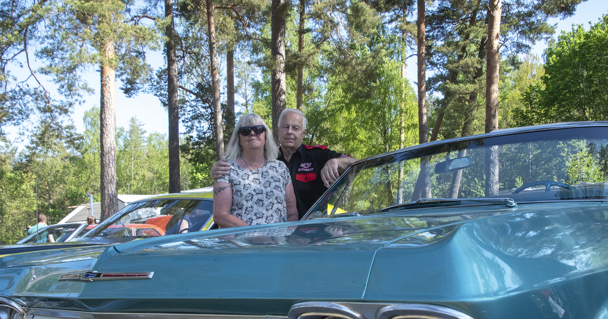 BILDEXTRA: Kolla in klassiska bilarna från stora motorträffen