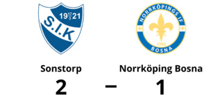 Alexander Andersson sänkte Norrköping Bosna när Sonstorp vann