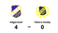 Västra Husby föll med 0-4 mot Hägerstad