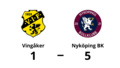 Vingåker föll med 1-5 mot Nyköping BK