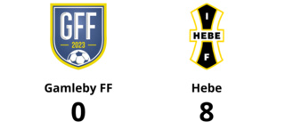 Hebe utklassade Gamleby FF - vann med 8-0