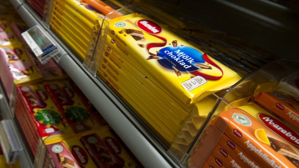 Företaget Mondelez Sverige säljer choklad med varumärkena Marabou, Daim, Japp och Aladdin. Arkivbild.