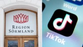 Region Sörmland till personalen: "Avinstallera Tiktok"
