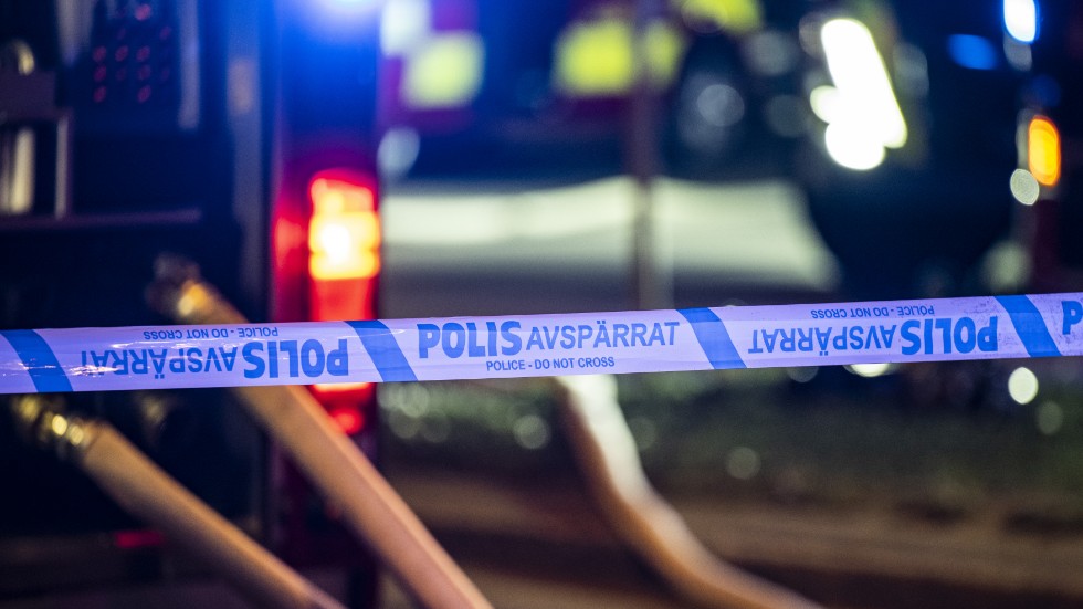 En person omkom i en brand i Falköping på måndagskvällen. Arkivbild.