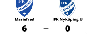 Defensiv genomklappning när IFK Nyköping U föll mot Mariefred