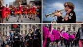 BILDEXTRA: Här intar orkestrarna centrum – se färgstarka paraden