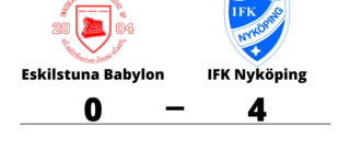 IFK Nyköping segrare borta mot Eskilstuna Babylon