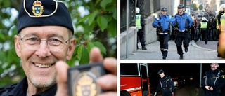 Har patrullerat Linköpings gator i 42 år – nu går han i pension