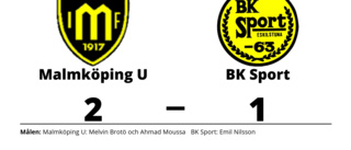 Revansch när Malmköping U besegrade BK Sport