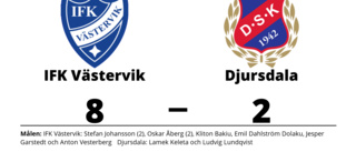 Djursdala kunde inte stoppa IFK Västerviks segertåg