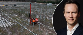 Här byggs Eskilstunas nya solcellspark – klar till årsskiftet