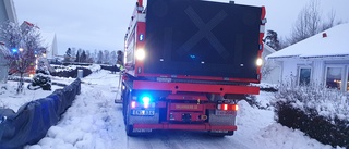 Garagebrand i Linköping – grannar hjälpte till i insatsen 