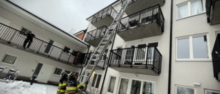 Brandlarmet gick i radhus – räddningstjänsten ryckte ut