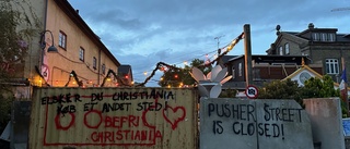 Protest i Christiania mot "gängens tyranni"
