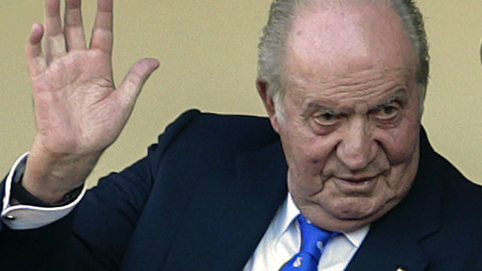 Före detta kung Juan Carlos|I. Arkivbild.