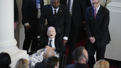 Skör Jimmy Carter på hustruns minnesstund