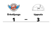 Seger med 3-1 för Uppsala mot Örkelljunga