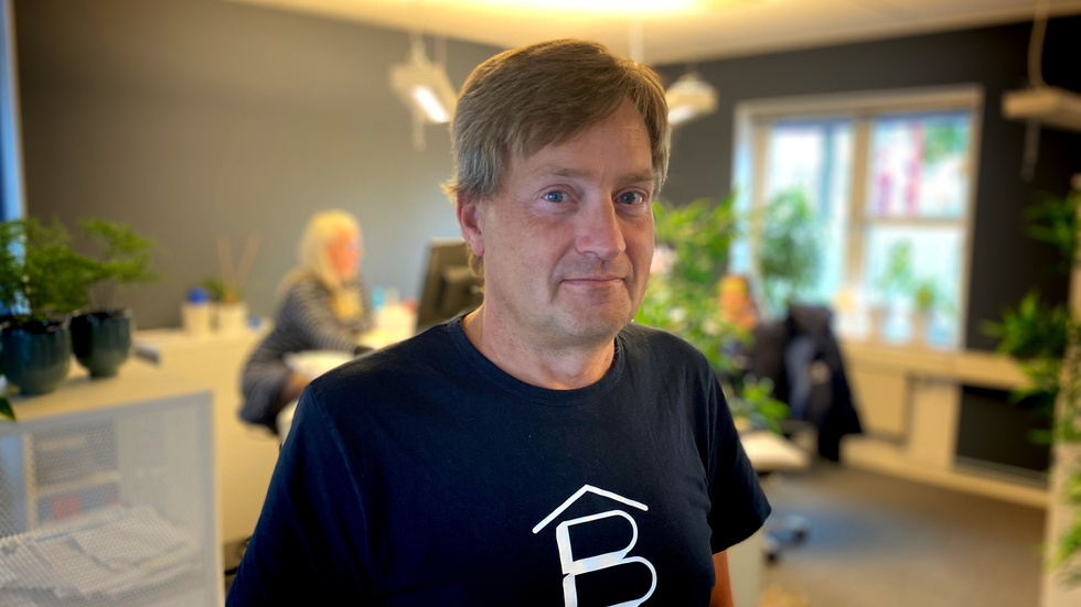 Anders Loinder, fastighetschef på Bostadsbolaget i Mjölby.