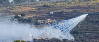 Israel evakuerar orter vid gränsen mot Libanon