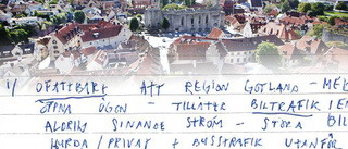 Arga brevet från turisten till Region Gotland: ”Ofattbart”