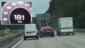 TV: Se när föraren kör i 200 km/h – hör samtalet till polisen