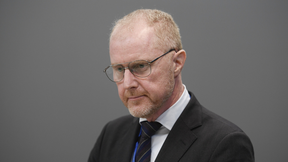 Sveriges chefsförhandlare Mattias Frumerie. Arkivbild.