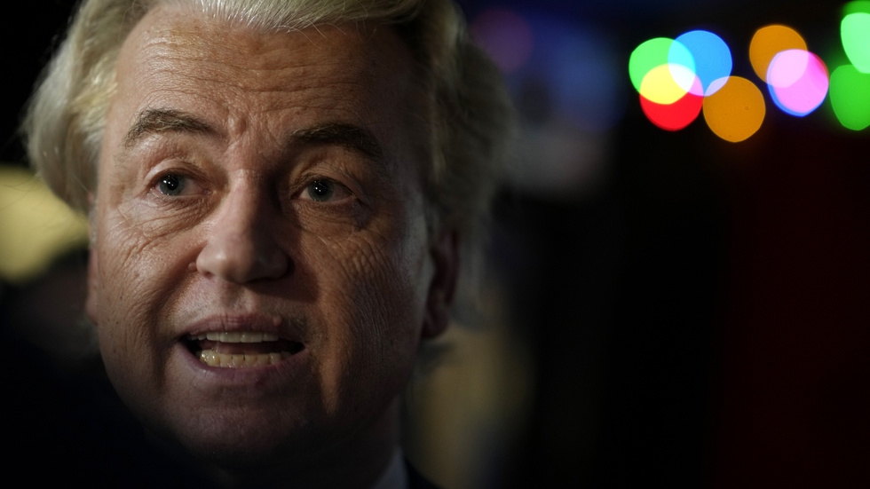 Geert Wilders och hans parti PVV tycks bli klart störst i Nederländernas parlamentsval.