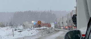  Traffic accidents on the E4 causing long queues