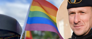 Prideflagga brändes i Katrineholm – polis tillkallades