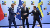 Kristersson manar till "is i magen" om Nato