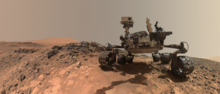Marsrobot ger sig ut på sommarresa
