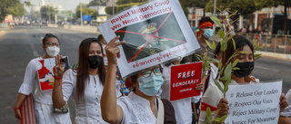 Svensk i Myanmar: Finns ett hat mot militären