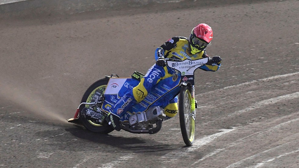 Artem Laguta är Västervik Speedways nummer 1 säsongen 2021.