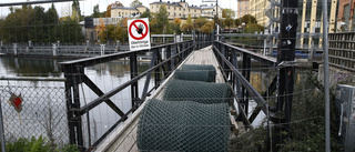 Bron har stängts av – får inte bli en ny "Femöresbron"