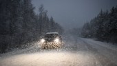 Kyla och snö på väg till södra Sverige