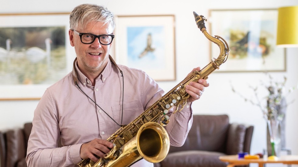 Sigge Olofsgård har spelat saxofon med åtskilliga storheter inom jazz och storband.