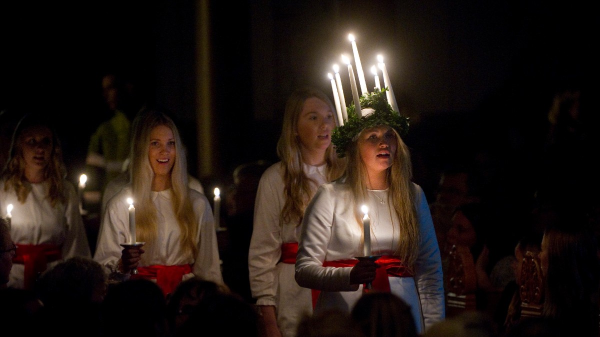 Lucia i SVT — trots corona