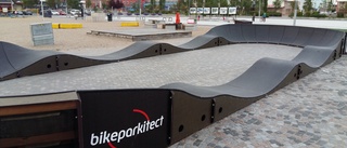 Skateboardbana på gång i Lomtjärn