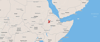 Eritrea granatbeskjuts i Etiopienkonflikt