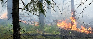 Skogsbränderna leder till fler SOS-samtal