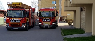 Larm om brand i kök