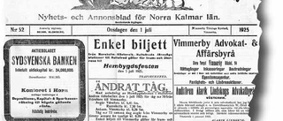 Skrivandet började i Vimmerby Tidning