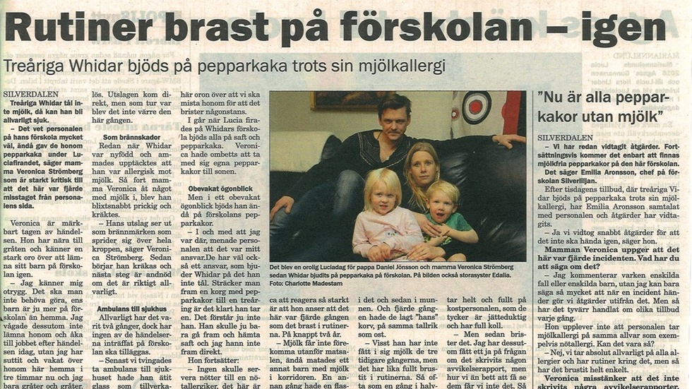 Vimmerby Tidning 14 december.